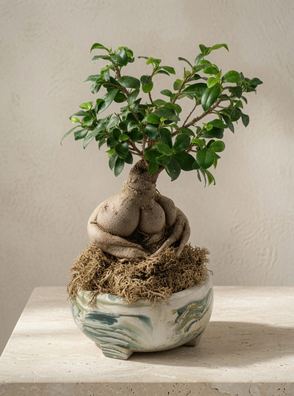 Bonsai + Özel Vazo