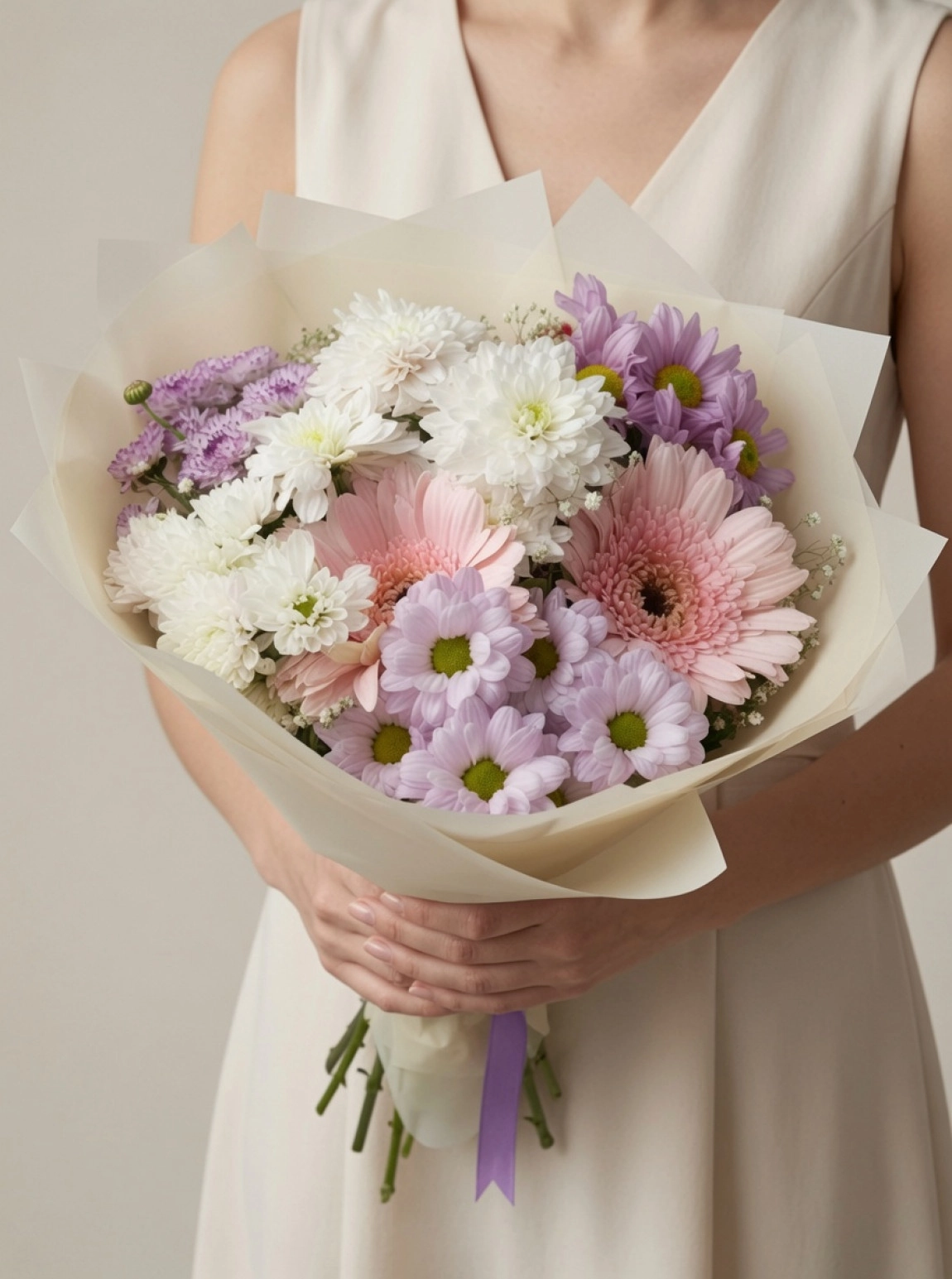 Gerbera Ve Papatya Buket