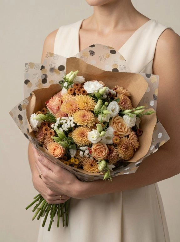Krizantem Ve Lisianthus