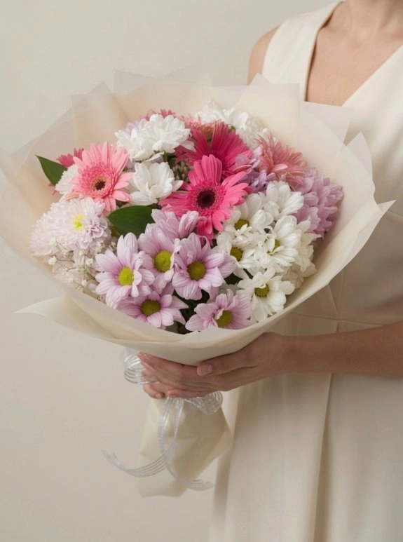 Papatya & Gerbera Buket