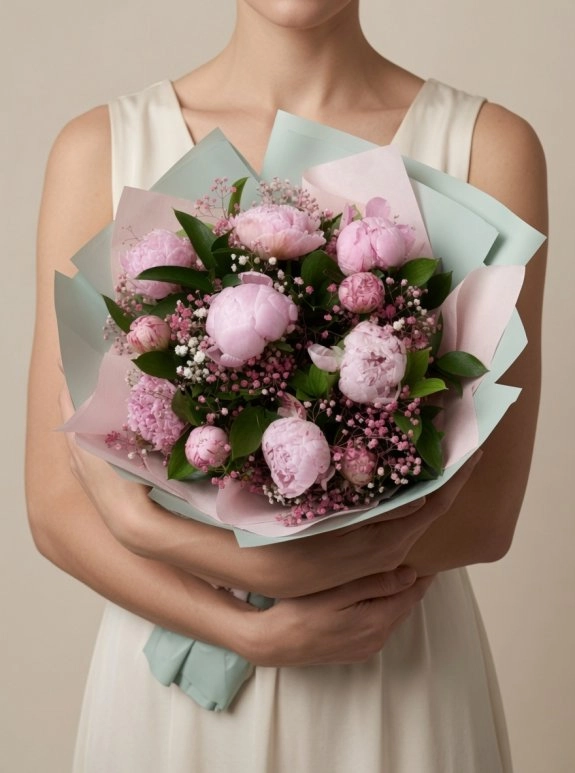 Peony Buket 11 Adet